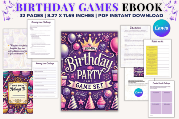 🎉 Birthday Party Game Set for Teens: The Ultimate Planning Solution
