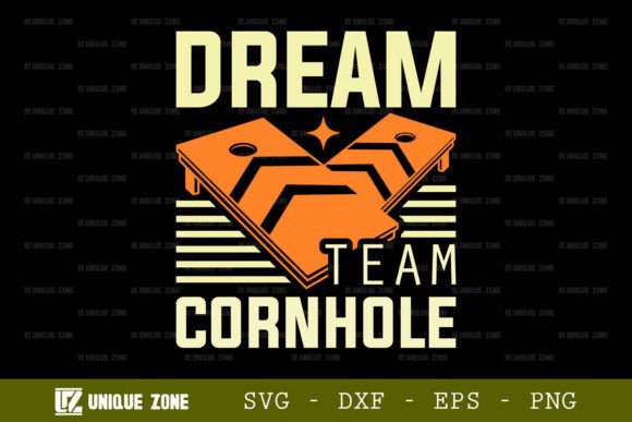 Dream Team Cornhole SVG: Design & Use