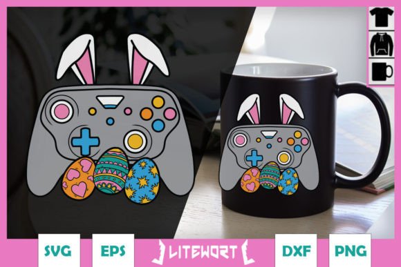 Easter Video Game Bunny Eggs Gamer SVG: Creative Uses for Designers and Entrepreneurs