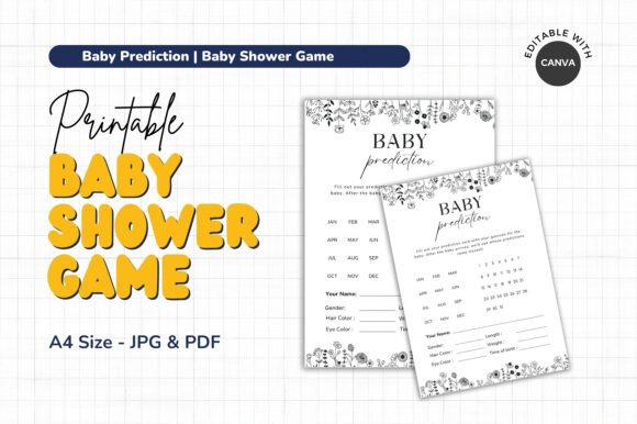 Fun Baby Prediction Baby Shower Game