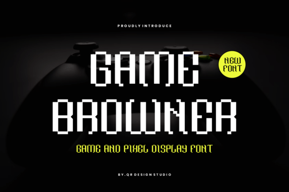 Game Browner: The Modern Display Font Defining Contemporary Visual Identity