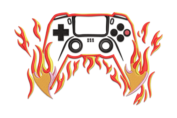 Game Controller: A Versatile Embroidery Design for Modern Creators