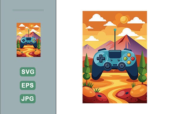 Game Controller Vector Landscape Background: A Practical Evaluation