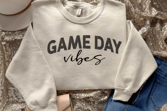 Game Day Vibes SVG PNG: The Ultimate Game Day Svg for Custom Crafts