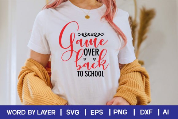 Game Over Back to School: The Ultimate Digital Design Bundle for Creative Makers
