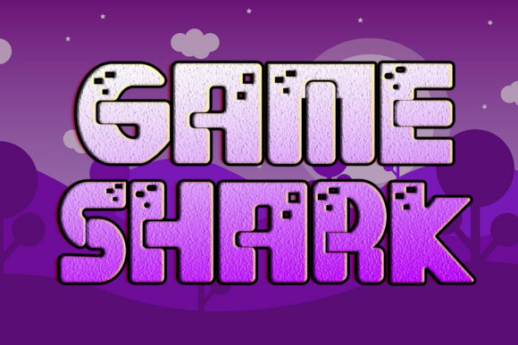 Game Shark: A Playful Font for Creative and Educational Projects