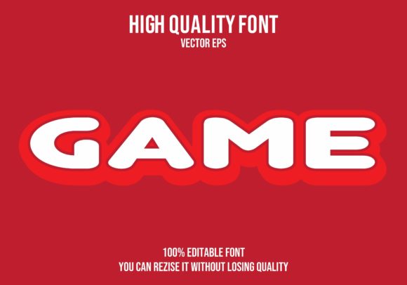 Game Vector Text Effect Fully Editable: A Practical Evaluation for Designers