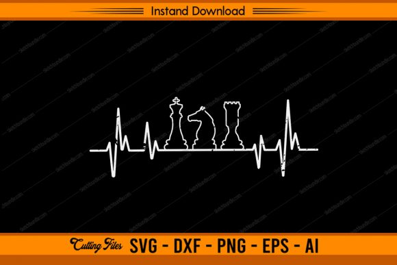 Heartbeat Chess Game: A Creative Design for Print-on-Demand Projects