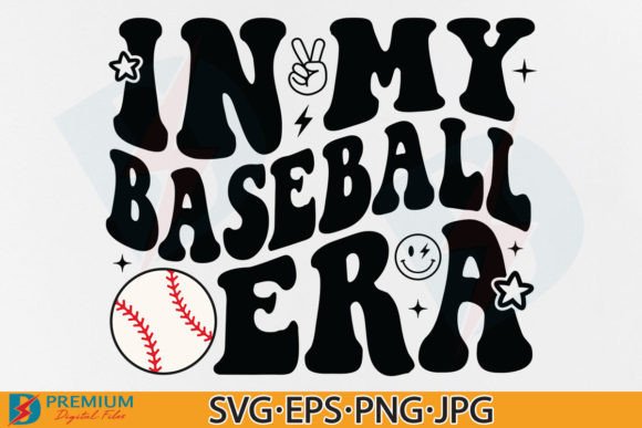 In My Baseball Era SVG, Kid Game Day PNG