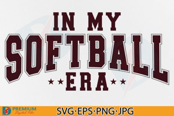 In My Softball Era SVG: Celebrating Sport, Style, and Game Day Spirit