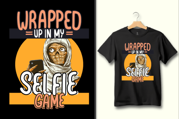 Selfie Game Mummy PNG Sublimation Art