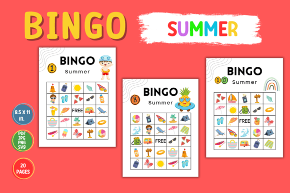 Summer Bingo - Game for Kids 20 Cards: A Practical Evaluation