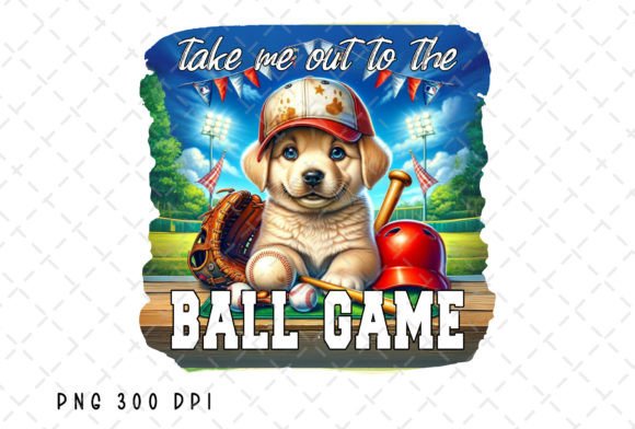 Take Me Out to the Ball Game Baseball Art