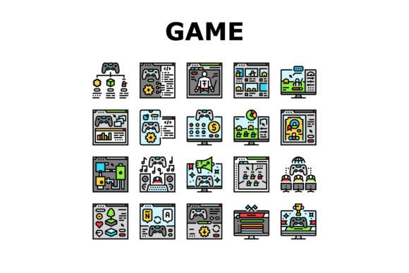 Understanding Game Development Computer Icons Set Vector: A Visual Guide for Developers and Designers