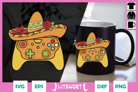 Video Game Cinco De Mayo Gamer Boys SVG: A Design Resource for Creative Projects