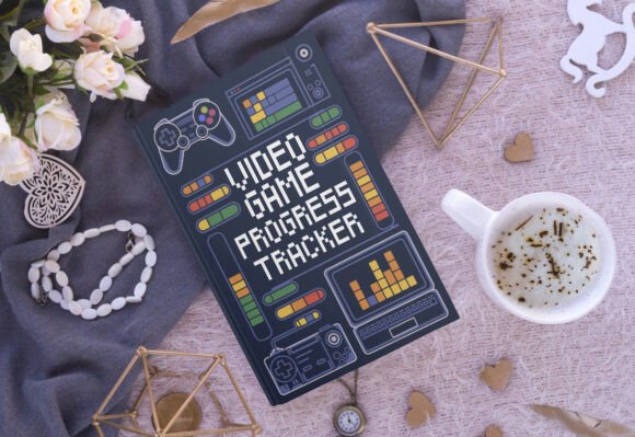 Video Game Progress Tracker Cover Design