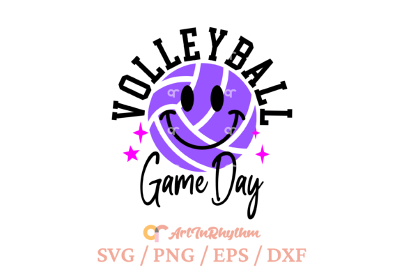 Volleyball Game Day Svg for Shirts