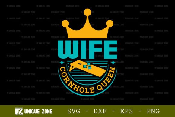 Wife Cornhole Queen SVG: Design & Use